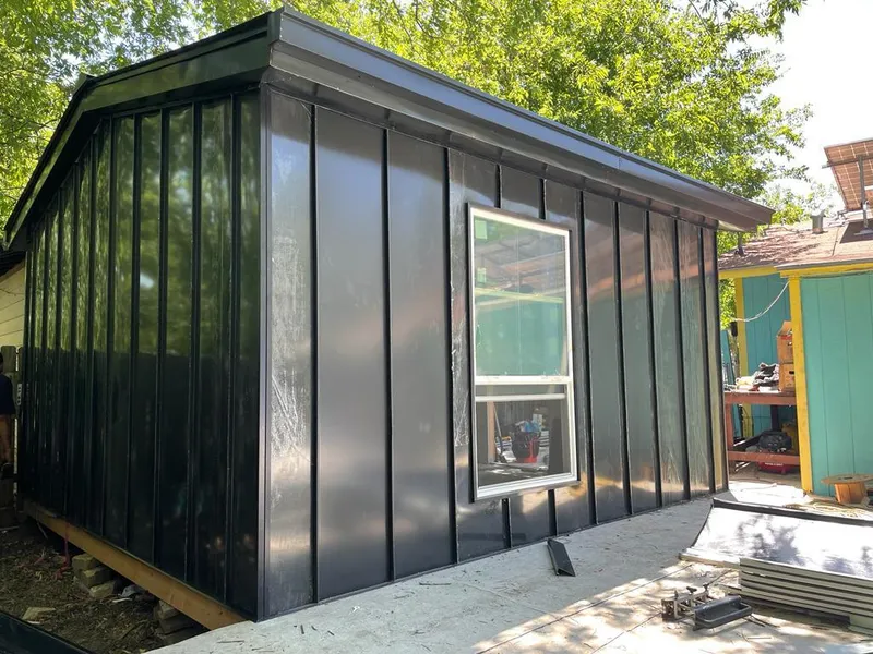 Black standing seam metal wall panels for Metal Roof Installation in Excelsior Springs